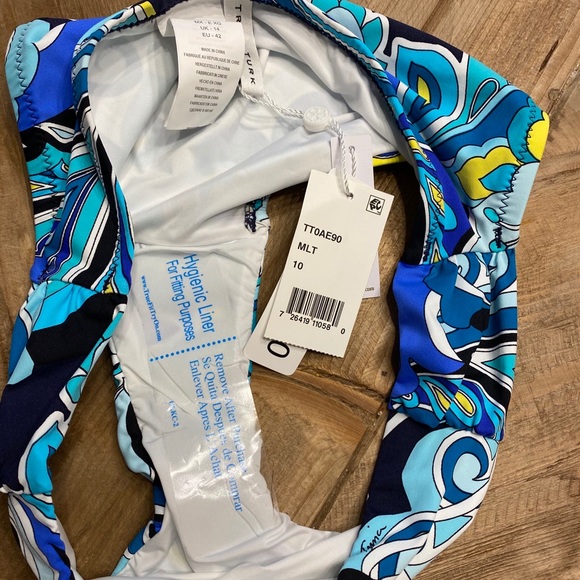 NWT Trina Turk Multi-colored Bikini size 10